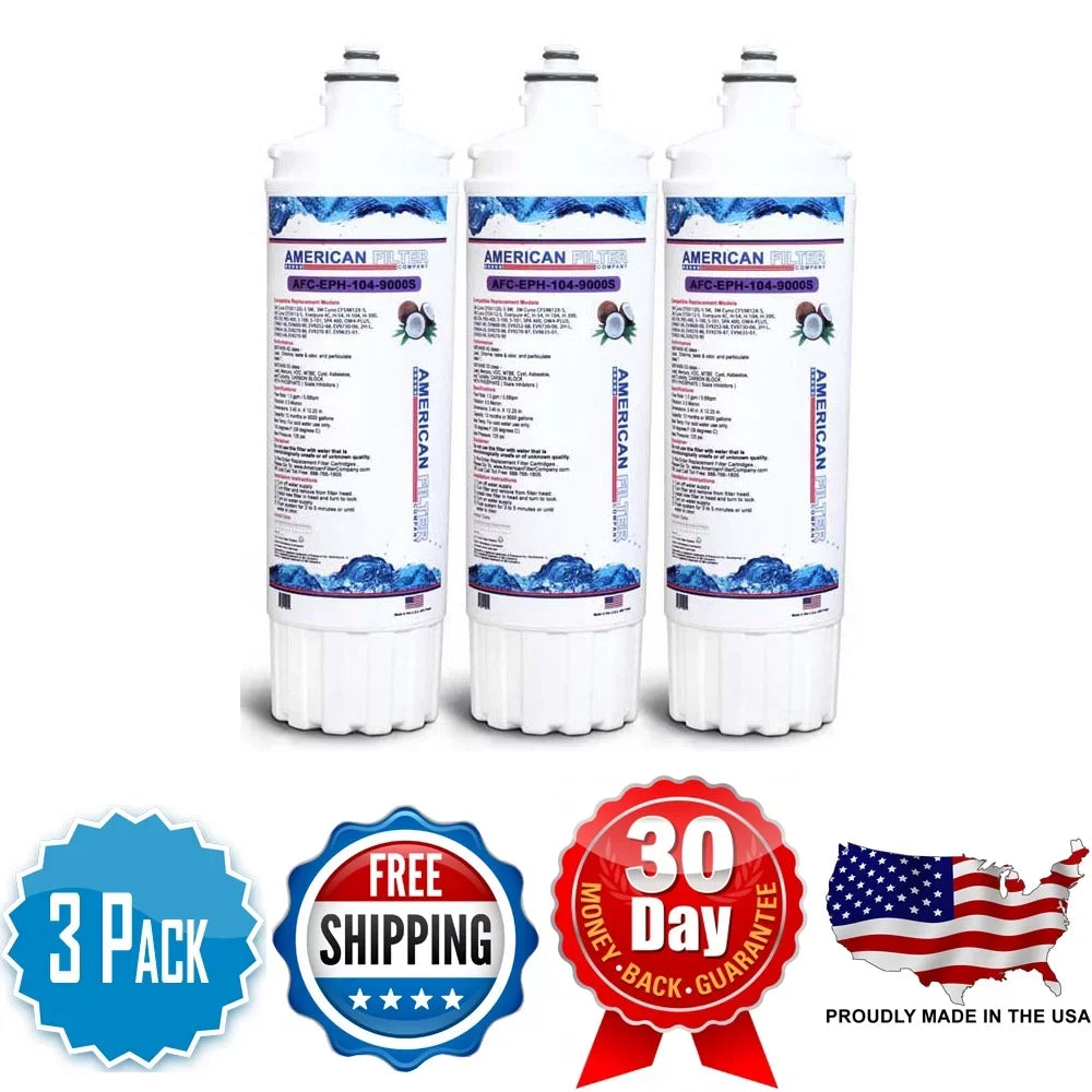 Premium AFC Brand , Water Filters , Model # AFC-EPH-300-12000SK , Compatible with PentairÂ® Coldrink 3-MC - 3 Filters - Made in U.S.A. - Great Deal!