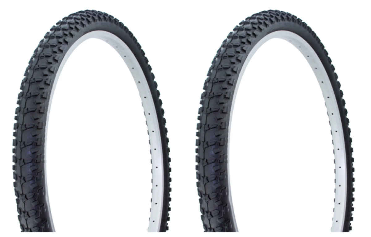 Premium Tire set. 2 Tires. Two Tires Duro 27.5" x 2.20" Black/Black Side Wall DB-1003A. - Great Deal!