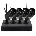 Premium 4CH 1080P HD WiFi NVR Kit with 4pcs 1.0MP Wireless WiFi Waterproof Outdoor IP Camera Support P2P IR-CUT Night Vision Phone Control Motion Detection for CCTV System - Great Deal!