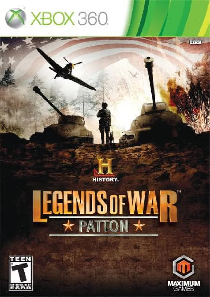 Premium History Legends of War: Patton - Xbox 360 - Great Deal! - Great Deal! - Great Deal!