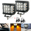 Premium Jercoda 2 Set 45W LED Work Light with LED Work Light Bar Mount Bracket Clamp Holder for DIY Car Truck ATV SUV Universal Cars - Great Deal!