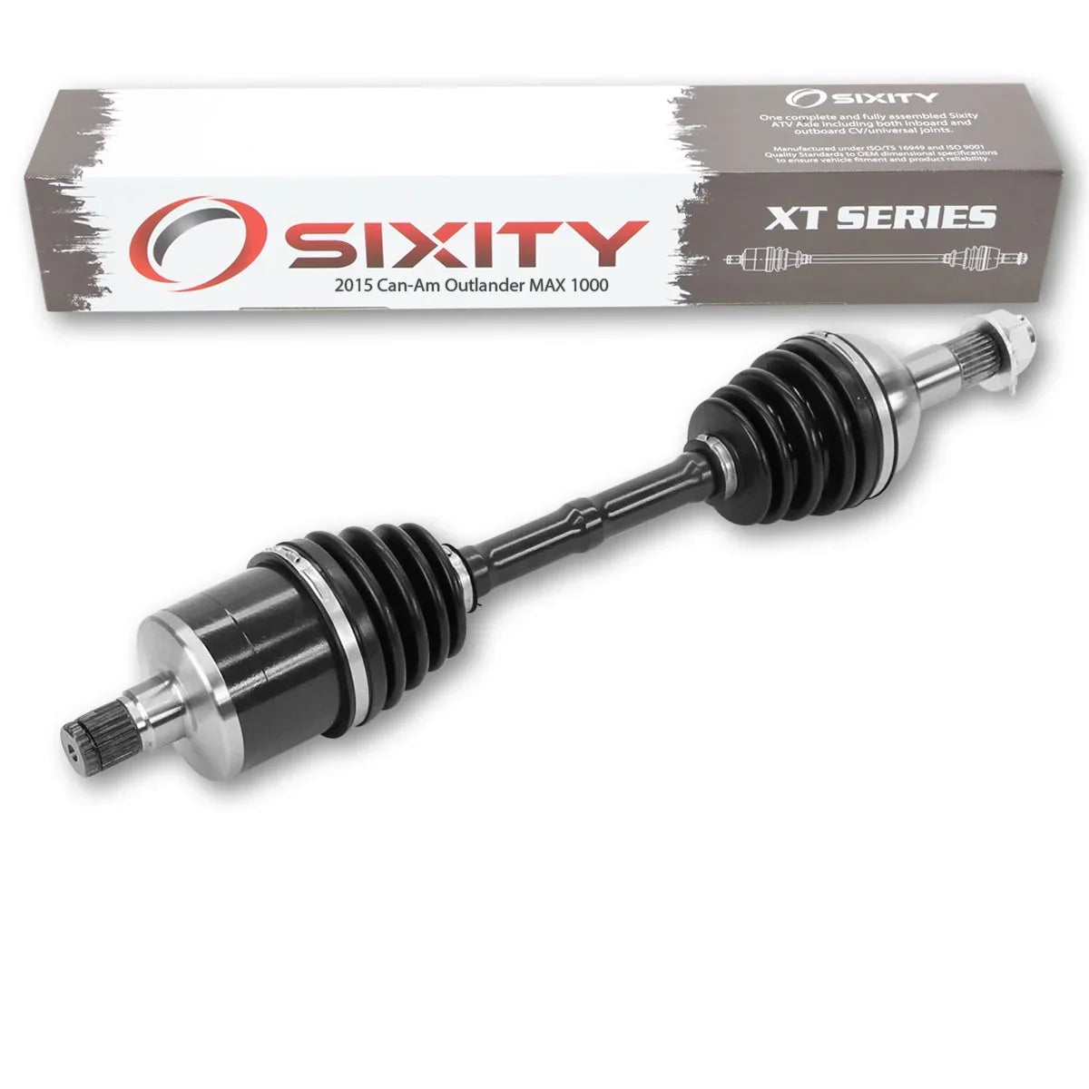 Premium Sixity XT Rear Left Axle compatible with Can-Am Outlander MAX 1000 2015 - EFI LTD 4X4