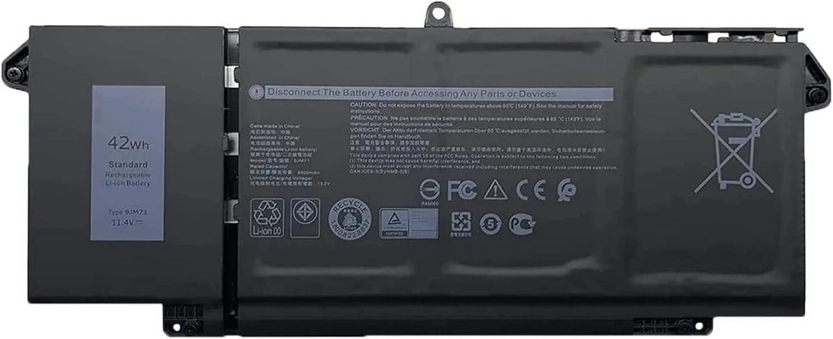 Premium Premium 9JM71 HDGJ8 MHR4G 7FMXV TN2GY 4M1JN 1PP63 Laptop Battery Replacement for High-performance Business Laptop 5320 7320 7420 7520 7520 7520 Series (11.4V 42Wh) - Great Deal!