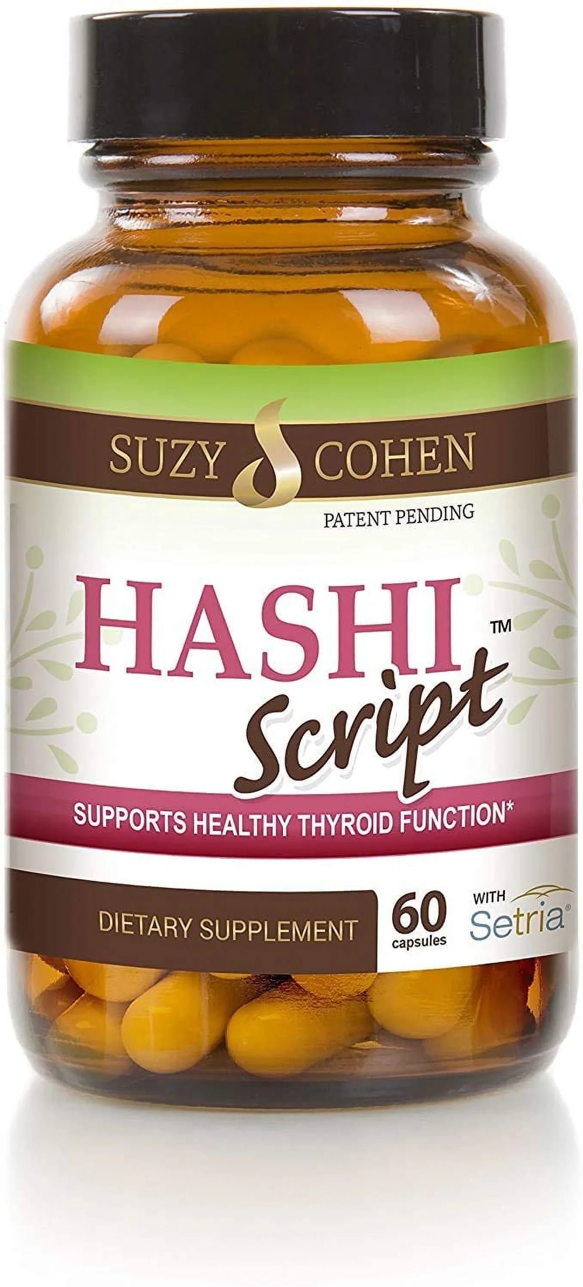 Premium Premium HashiScript Thyroid and Immune Support Formula with Catalase and Glutathione - by Suzy Cohen - Great Deal!