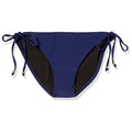 Premium Shoshanna Womenâs Bahamas Beading Clean String Bikini Bottom, Navy, Size -P - Great Deal!