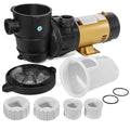 XtremepowerUS 1.5HP High Flow Variable 2-Speed Swimming Pool Pump Energy Efficient Above-Ground Pool Spa Pump - Great Deal! - Great Deal! - Great Deal!