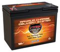 Premium VMAX MR96-60 12V 60Ah AGM Deep Cycle Marine Battery for Minn Kota Endura Max 40 Hand Control - 12V-40lb Trolling Motor - Great Deal!