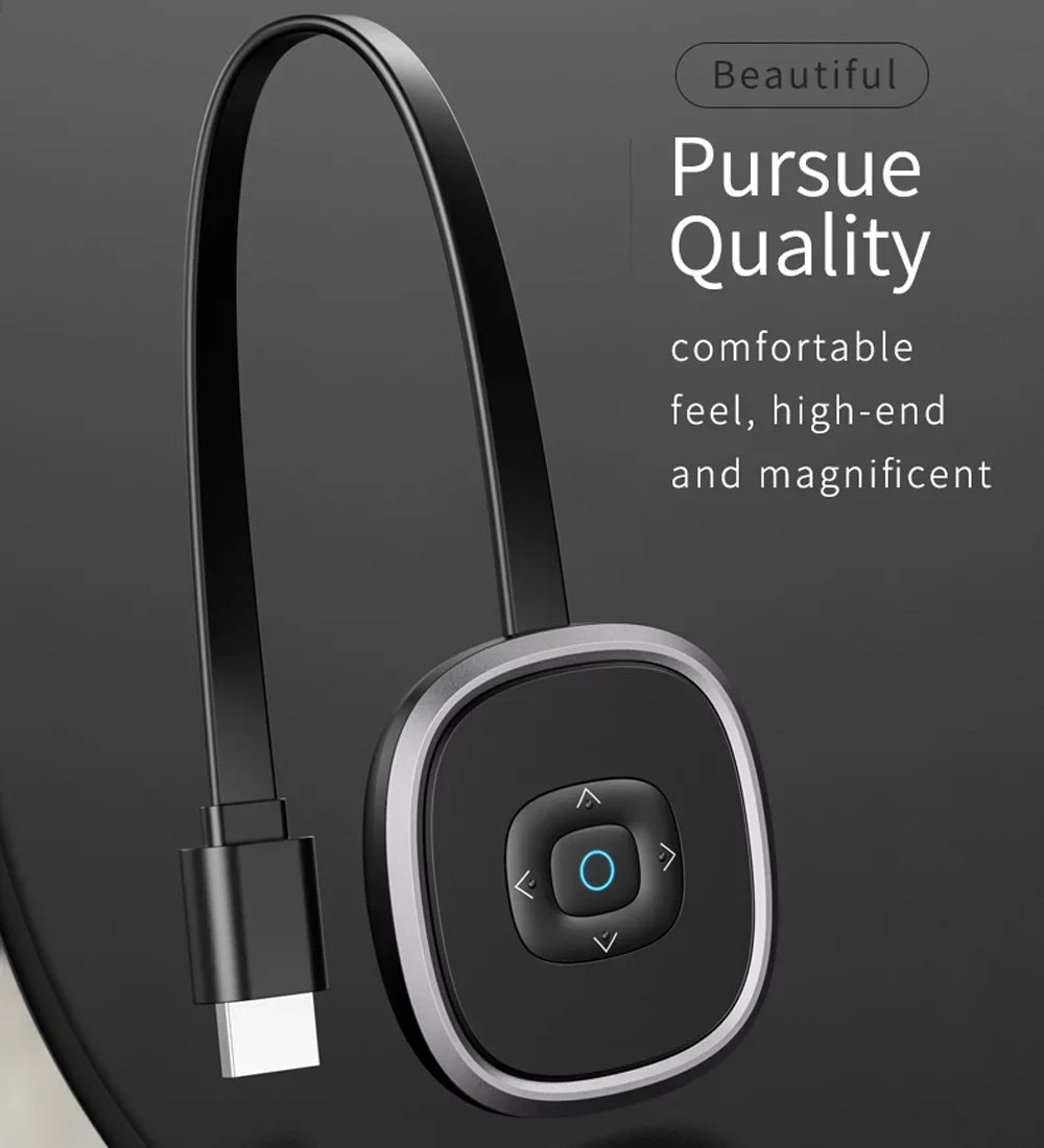 Motor Genic 5G/2.4G WIFI HDMI 4K Screen Wireless Display Adapter Airplay Miracast Dongle - Great Deal! - Great Deal!