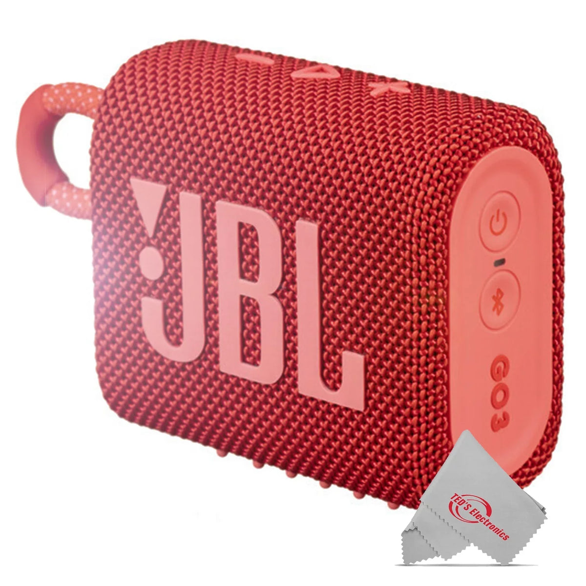 JBL Go 3 Portable Wireless Waterproof Speaker Red - Great Deal!