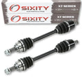 Premium Sixity XT Rear Left & Right CV Axles compatible with Honda TRX650 Rincon TRX680 Pair 2016 2015 2014 2013 2012 2011 2010 2009 2008 2007 2006 2005 - Great Deal!