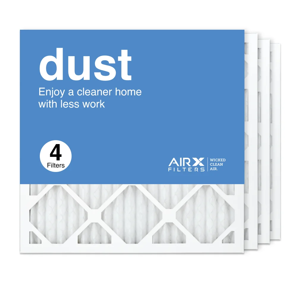 AIRx Filters 18x18x1 Air Filter MERV 8 Pleated HVAC AC Furnace Air Filter, Dust 4-Pack Made in the USA - Great Deal! - Great Deal!