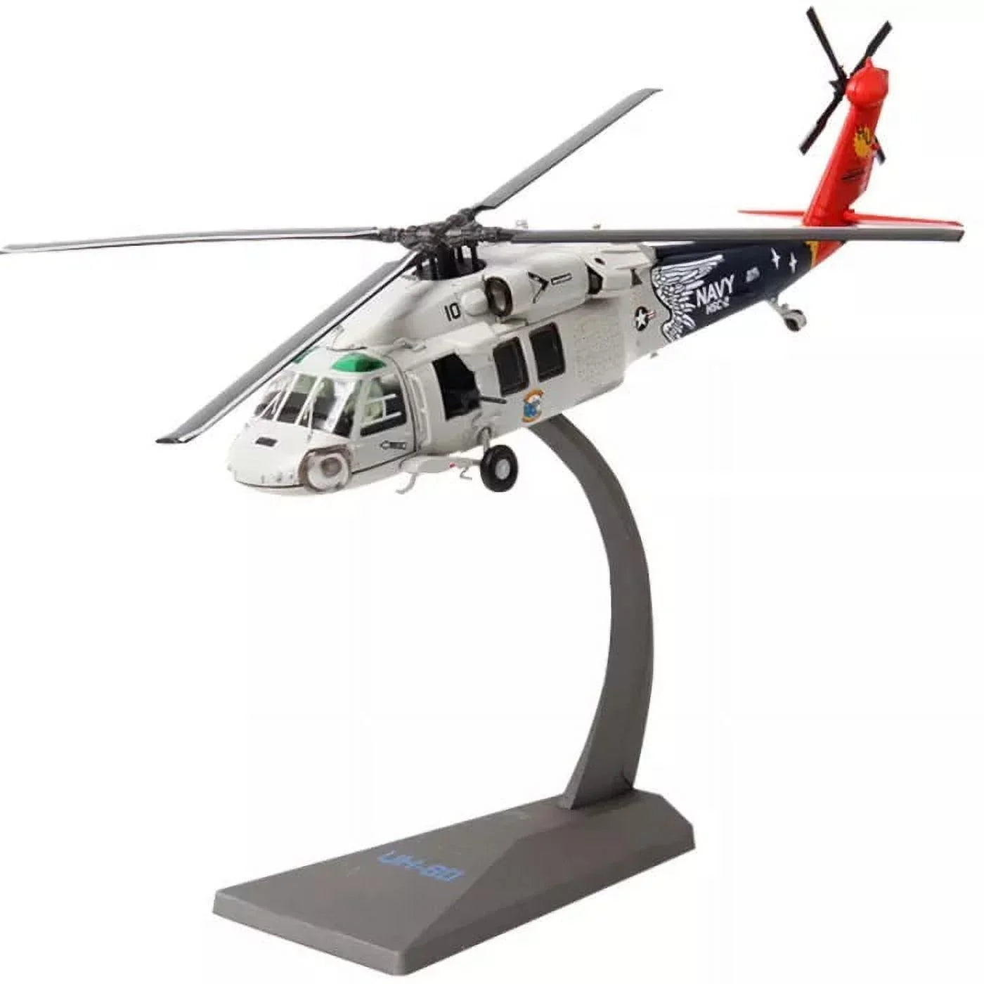 Classic Fighter Model 1:72 USA UH-60 Black Hawk helicopter (Sea Hawk version) Diecast Airplanes Military Display Model Aircraft for Collection - Great Deal! - Great Deal!