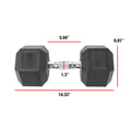 50lb Coated Dumbbell, Pair - Great Deal! - Great Deal!