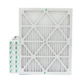 20x24x2 MERV 10 Pleated AC Furnace Air Filters by Glasfloss Industries. ( 8 Pack ) Exact Size: 19-3/8 x 23-3/8 x 1-3/4 - Great Deal! - Great Deal!