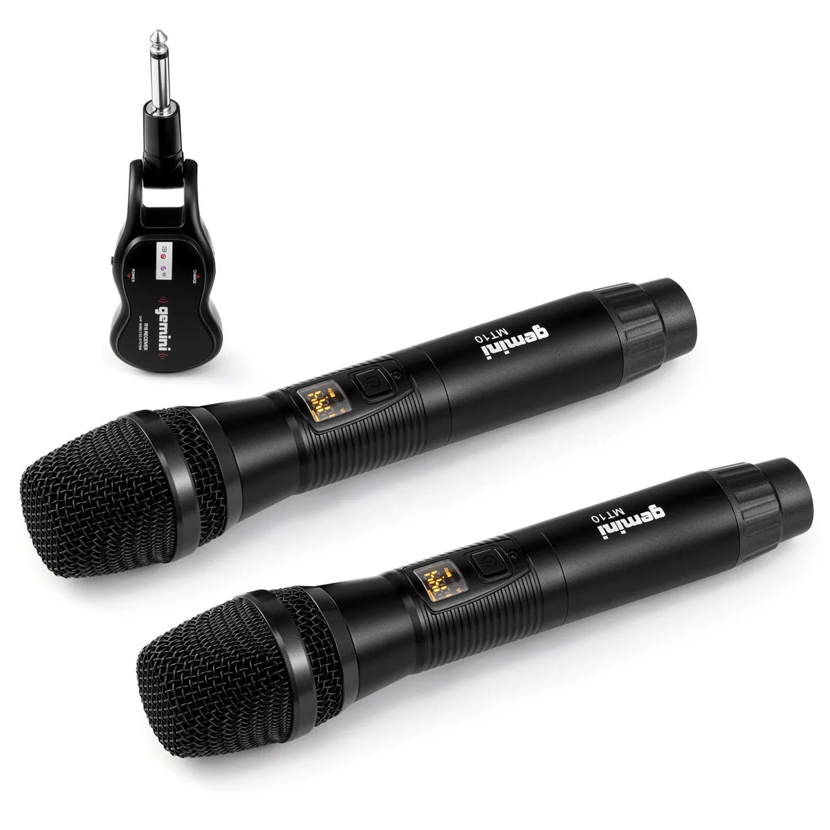 Gemini GSP-2200 Ultra Powerful Wireless 2,200 Peak Watt Speaker with Built-In Media Player & GMU-M200 UHF Dual Wireless Microphone System , 843631171035 - Great Deal! - Great Deal!