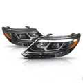 Black Housing Projector Headlight Amber Reflector for 14-15 Kia Sorento EX/SX - Great Deal!