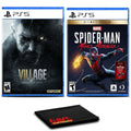 Premium Premium Resident Evil Village and SpiderMan Miles Morales, PlayStation 5, 58001-12 - Great Deal!