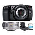 Premium Premium Blackmagic Design Pocket 4K Cinema Camera Bundle - Great Deal!