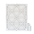 6 Pack of 16x20x1 MERV 13 Pleated Air Filters by Glasfloss. Actual Size: 15-1/2 x 19-1/2 x 7/8 - Great Deal! - Great Deal!