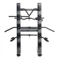 Black Chrome Cable Attachment Bar Storage Rack with 12 Cable Attachment Bars - Great Deal!