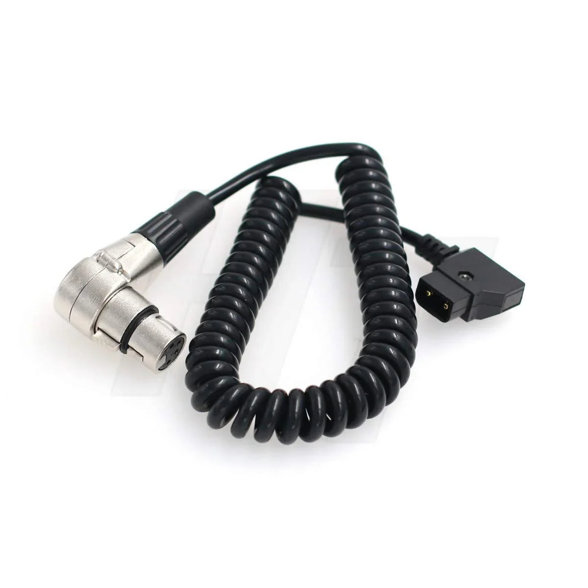 Premium Premium Right Angle XLR 4 Pin Female D-tap Coi Power Cable for Sony F3 F5 Venice, Canon C300 MKIII C700, Blackmagic - Great Deal!
