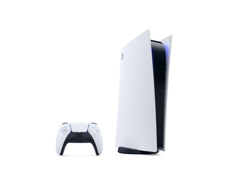 Restored Playstation 5 Digital Edition Console, WHITE (Refurbished) - Great Deal!