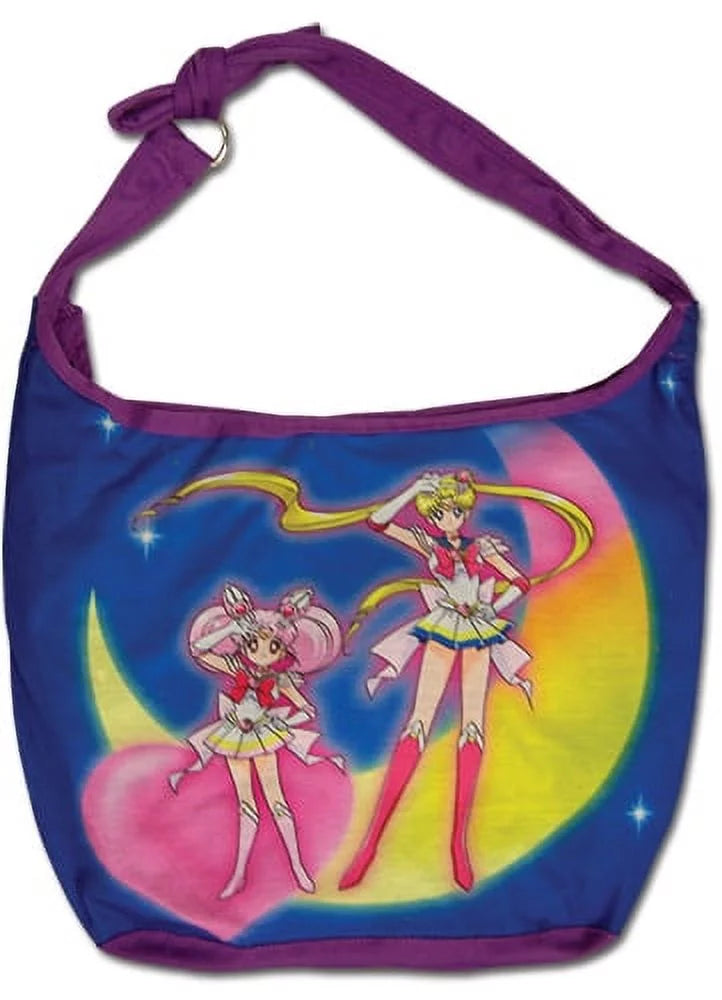 Premium Premium Hobo Bag - Sailor Moon - New Chibimoon & Sailor Moon Anime Licensed ge11174