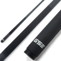 Premium GSE Games & Sports Expert 58" 2-Piece Fiberglass Graphite Composite Billiard Pool Cue Stick for Commercial, Bar and House Use (Matte Black,18-21oz Available)