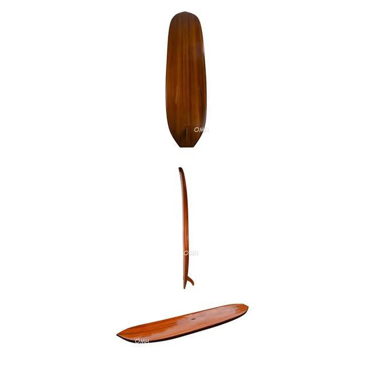 Premium Old Modern Handicrafts K222 11 ft. Paddle Board with 1 Fin, Classic Cedarwood - Great Deal! - Great Deal!