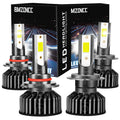 BMZONCC for Mitsubishi Outlander 2017 2018 2019 Combo 9005 H7 Super Bright LED Headlight Bulbs High/Low Beam - Great Deal!