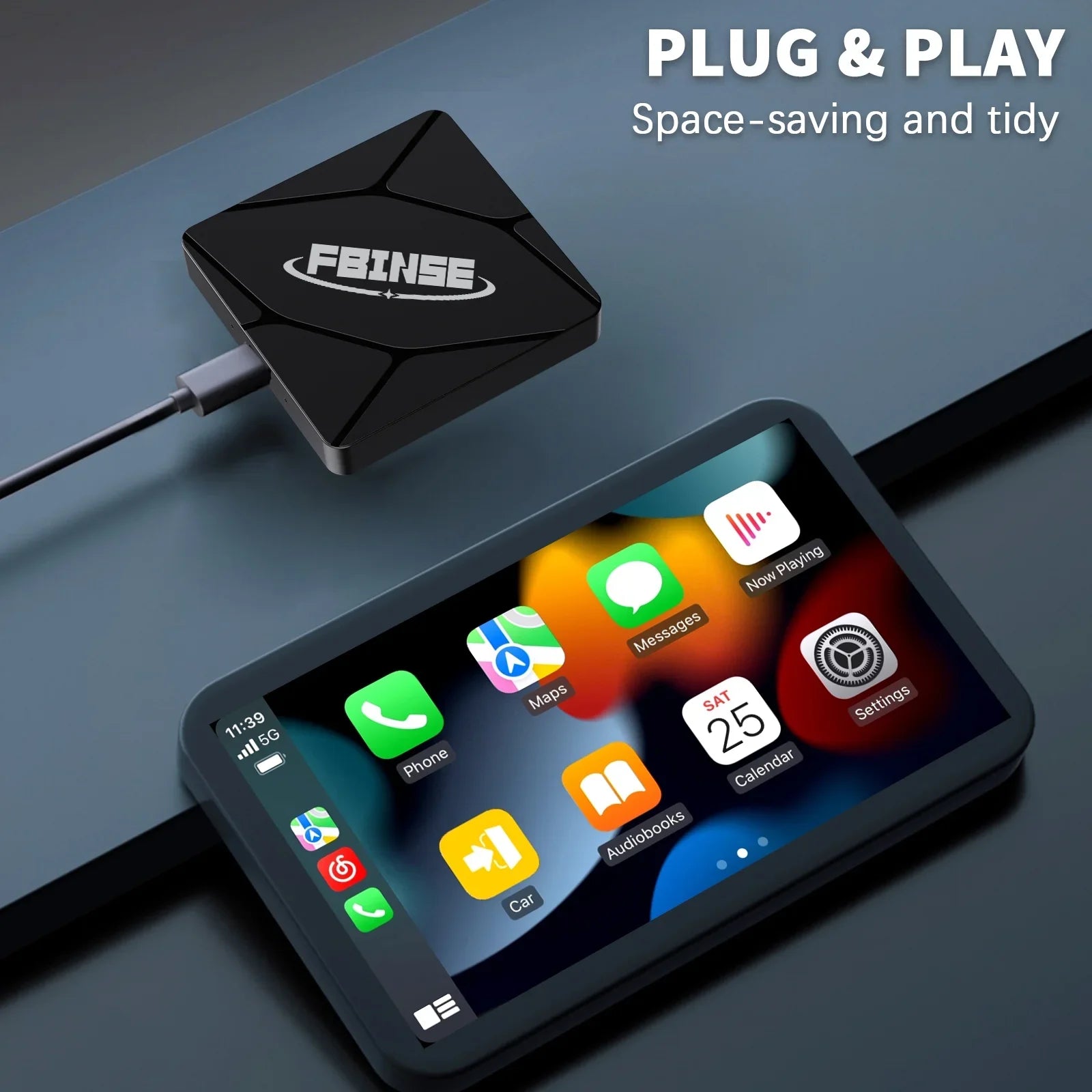 Premium Fbinse Wired To Wireless Carplay Adapter Carplay Dongle Connect - Great Deal! - Great Deal!