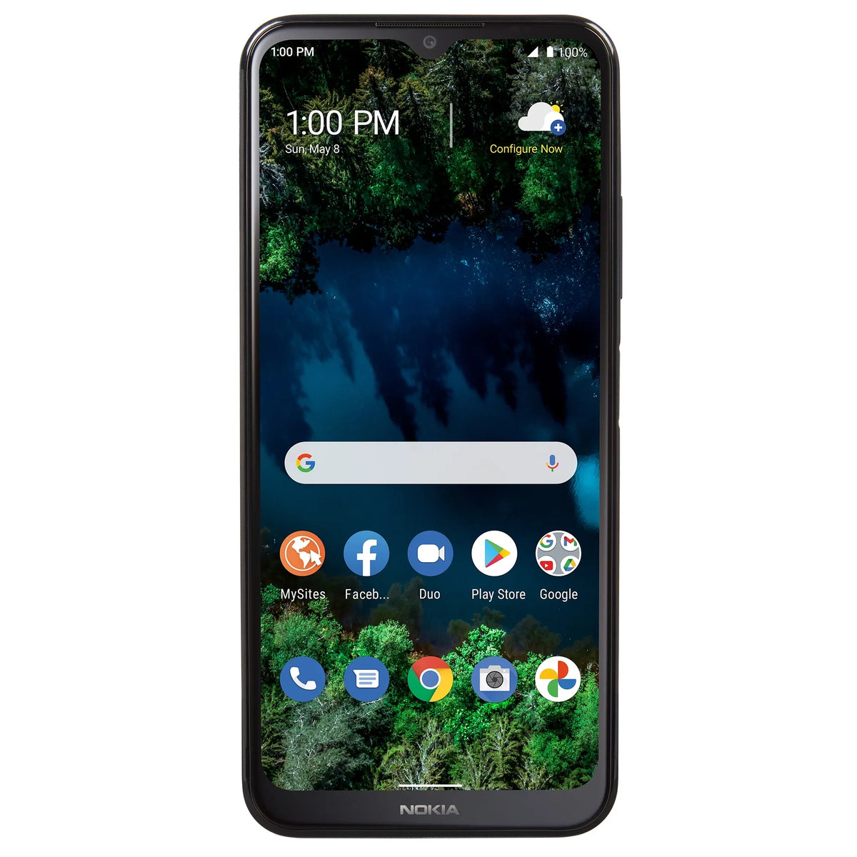Premium Premium Tracfone Nokia G100, 32GB, Blue- Prepaid Smartphone [Locked to Tracfone Wireless] - Great Deal! - Great Deal!