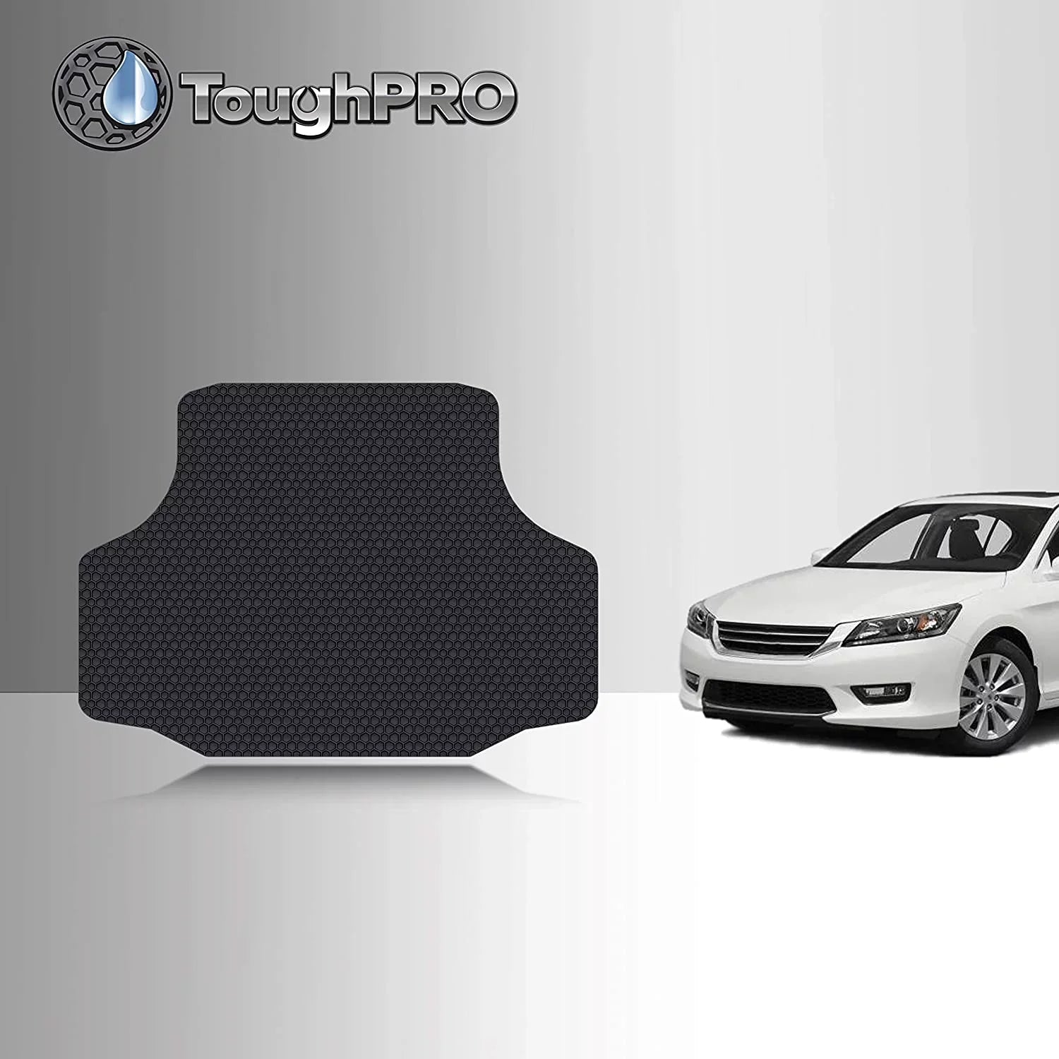 Premium TOUGHPRO Cargo/Trunk Mat Accessories Compatible with Honda Accord - All Weather - Heavy Duty - (Made in USA) - 2021