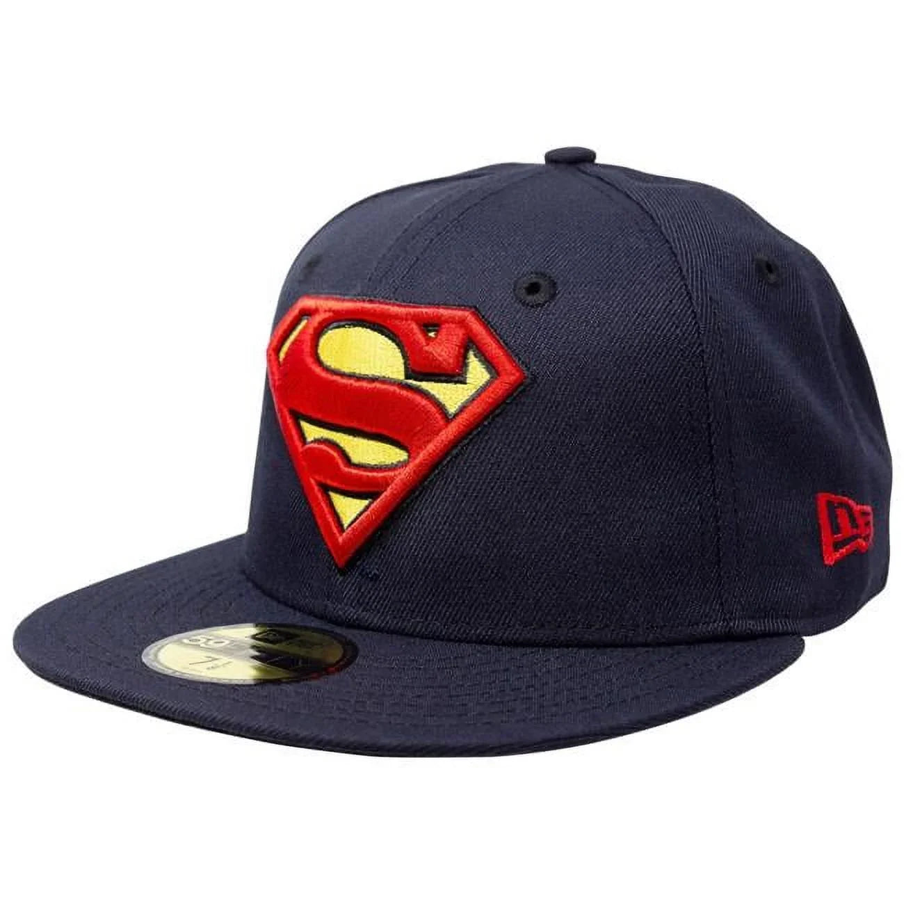 Premium Premium 802054-71-4fitted-7 1-4 Fitted Classic Symbol on Navy New Era 59Fifty Fitted Hat - Size 7.25