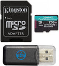 Premium Kingston 256GB roSDXC Canvas Go Plus Works with Rexing Dash Camera V1, V1-4K, V5, V1GW (SDCG3/256GB) Cl 10 U3 A2