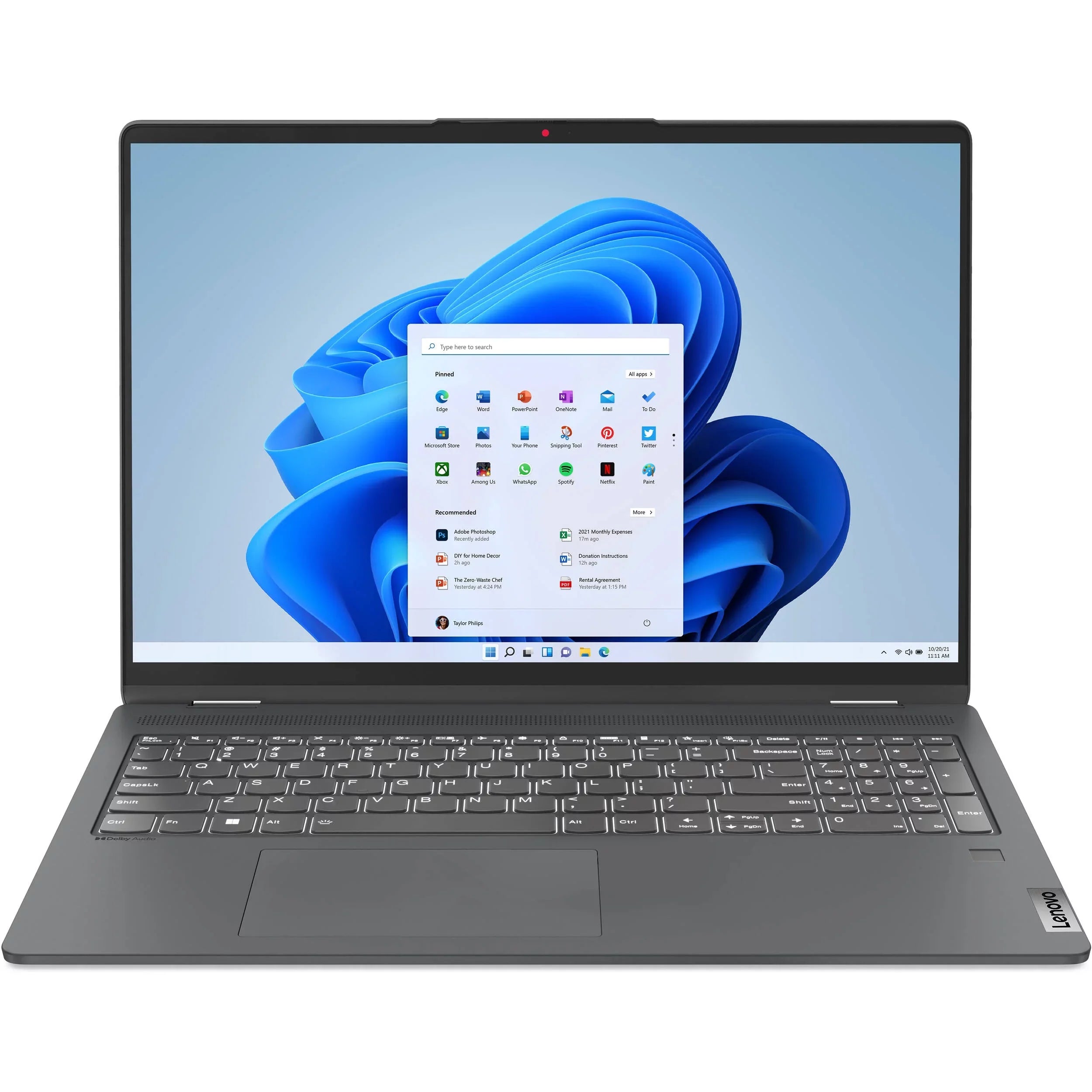 Premium Pre-Owned IdeaPad Flex 5i 16" 2.5K Laptop i7-1255U 16GB Ram 512GB SSD W11H(Refurbished - Good)
