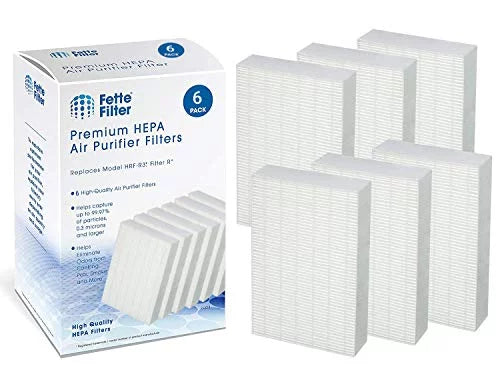 Premium Premium True HEPA Replacement Filter Pack Compatible with Honeywell Filter R HRF-R3 HRF-R2 HRF-R1 (Pack of 6) - Great Deal! - Great Deal!