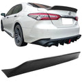 Premium Ikon Motorsports Compatible with 18-23 Toyota Camry Rear Trunk Spoiler IKON Duckbill Style Unpainted PP