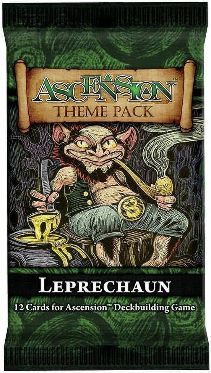 Premium Ascension: Theme Pack Leprechaun [Stone Blade Entertainment Deck Building] NEW
