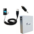 Gomadic High Capacity Rechargeable External Battery Pack suitable for the Sony Ericsson Xperia Sola - Portable Charger with TipExchange Technology
