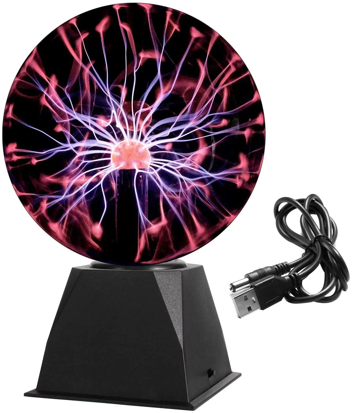 Premium Premium Plasma Ball, 8 Inch Sensitive Plasma Lamp, Nebula Sphere Plasma Globe Novelty Toy for Decorations/Kids/Bedroom - Great Deal!