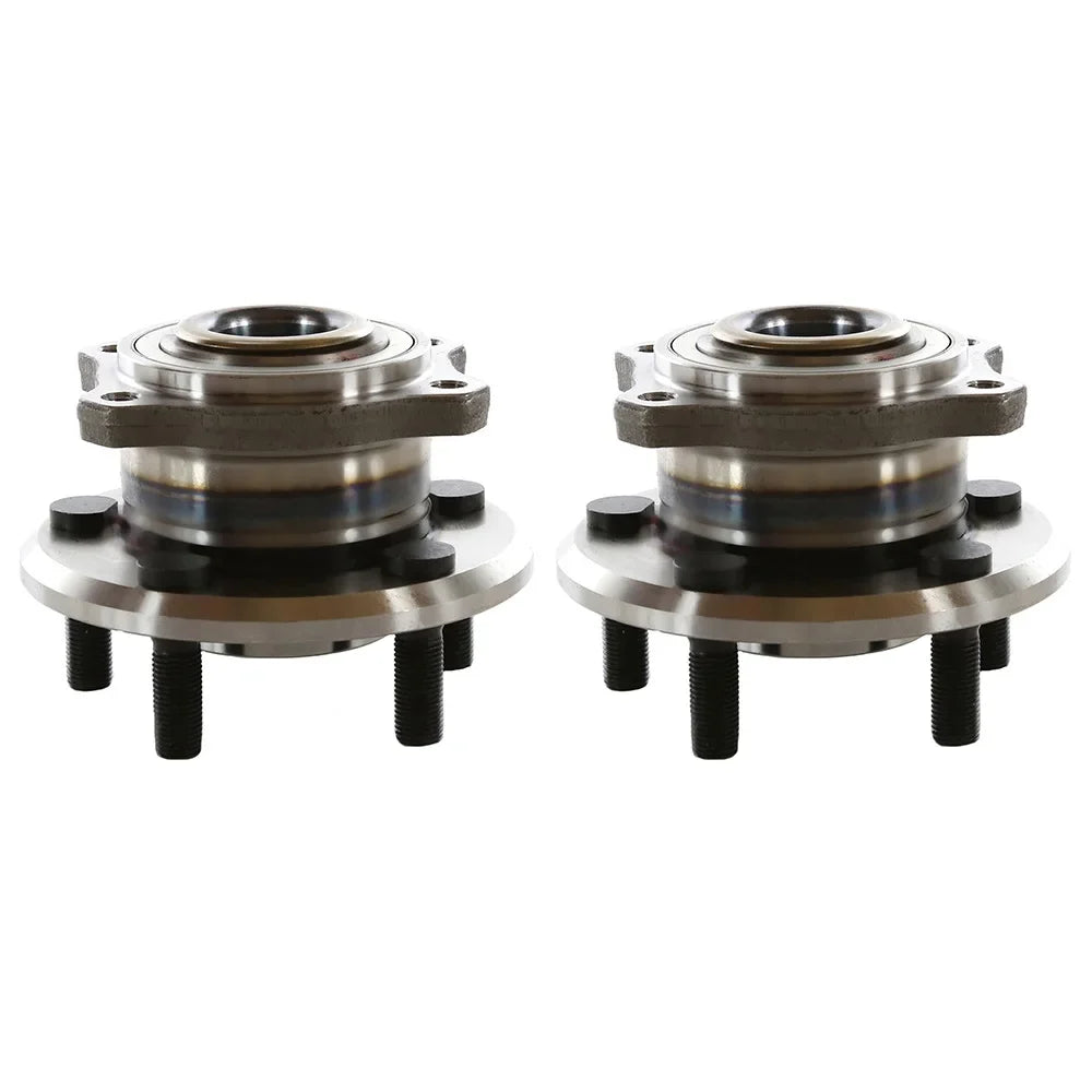 AutoShack Rear Wheel Hub Bearing Set of 2 Driver and Passenger Side Replacement for 2005-2008 Dodge Magnum 2006-2009 Charger 2005-2009 Chrysler 300 2.7L 3.5L 5.7L 6.1L V6 V8 AWD RWD 5-Lug HB612303PR - Great Deal!