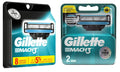 Gillette Mach3 Refill Razor Blade Cartridges, 10 Count (8ct+2ct) + Makeup Blender Sponge - Great Deal! - Great Deal!