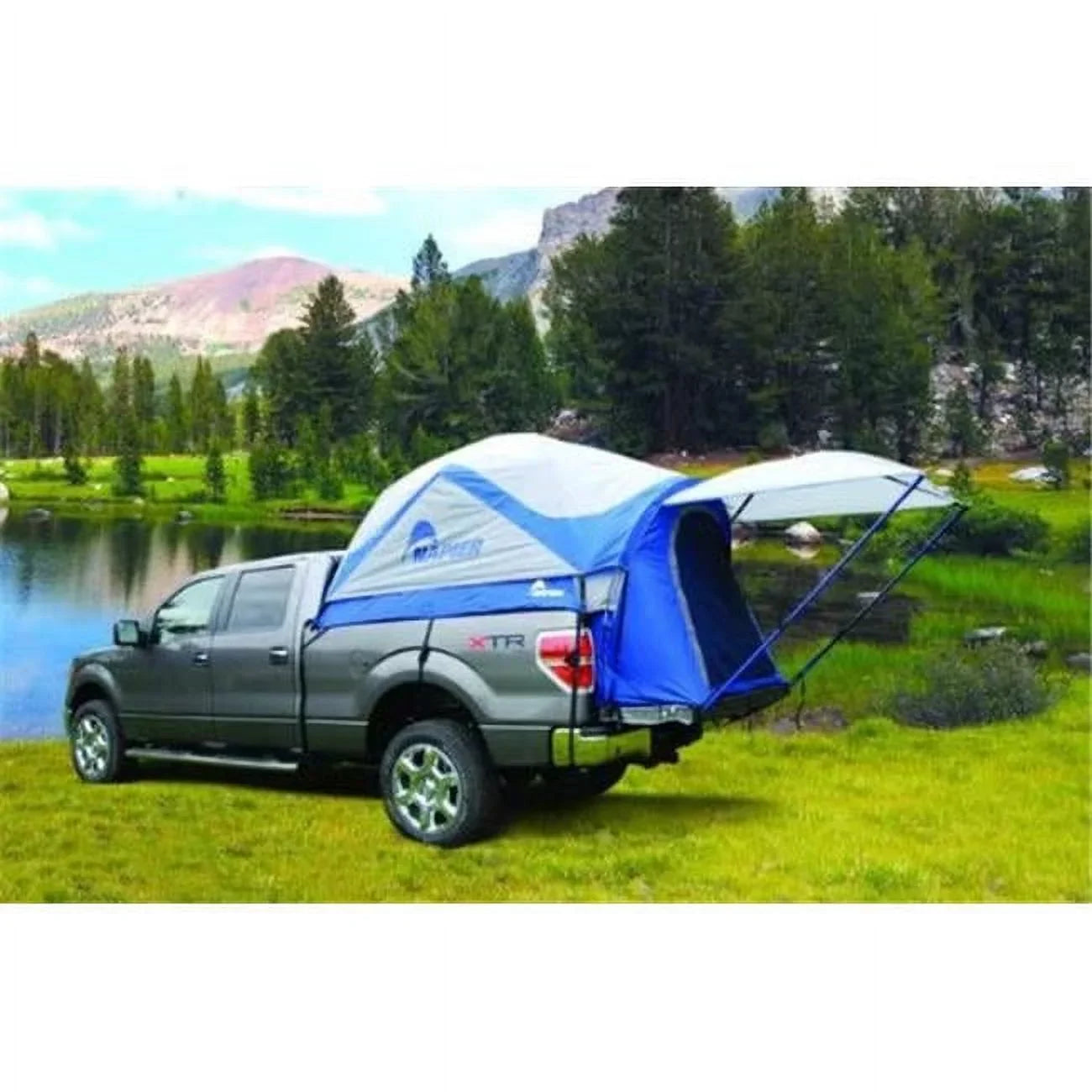 Premium Premium Napier 8-8.2 ft. Bed Sportz Truck Tent, Blue & Grey - Great Deal!