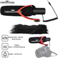 Premium Commander Optics V30 Professional Directional Condenser Shotgun Video Microphone for Sony a Cybershot Cameras Including DSC-RX10, DSC-RX10 II, DSC-RX10 III, SDSC-RX10 IV, DSC-RX1R II & More. - Great Deal!