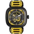 Premium Premium SevenFriday P3B-03 Men's Racing Team Black and Yellow Dial Watch