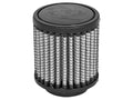 Premium Premium aFe Power 18-01005 Universal Round Racing Air Filter, 1 IN F x 2-1/2 IN B x 2-1/2 IN T x 2-1/8 IN H, Washable, Oil-Free Media