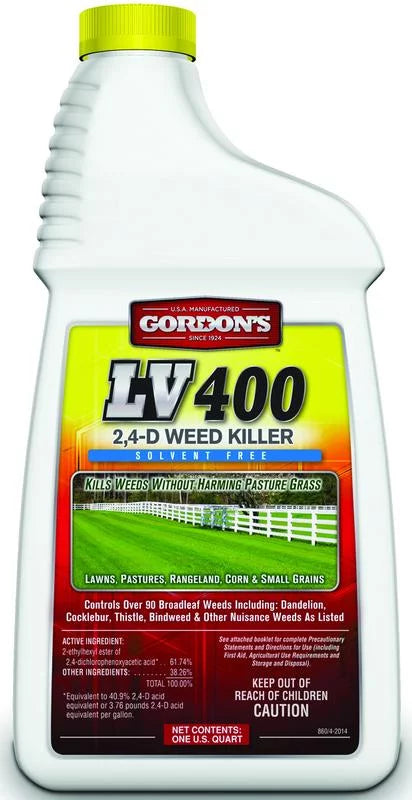 PBI Gordon 8601082 Weed Killer Quart Lv 400 2 4 D,1 Each - Great Deal!