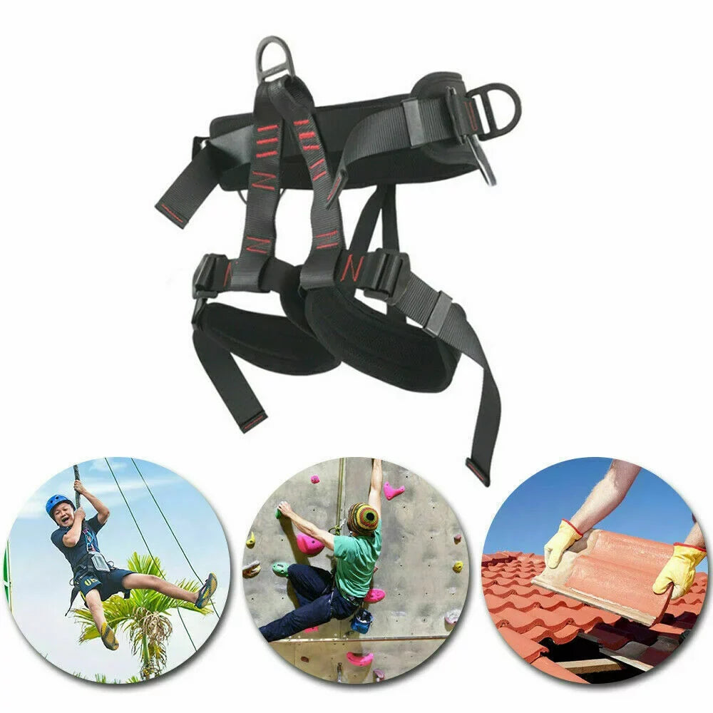Premium JLLOM Tree Rappelling Harness - Experience Unmatched Safety and Comfort during Outdoor Activities