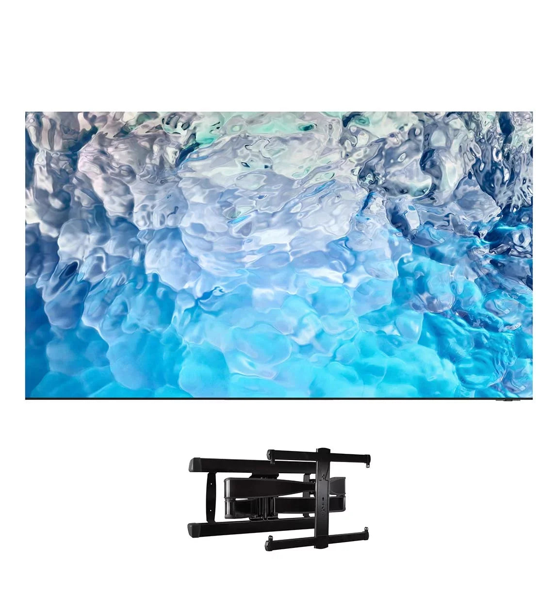 Premium SAMSUNG 65-inch Samsung Neo QLED 8K QN900B Series Mini LED Quantum HDR 48x Smart TV with Sanus Systems VLF728-B2 Full Motion Wall Mount (2022)